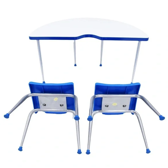 Authentic American Girl Blue Chairs,Activity table, Mac computer chalkboard 1999 - Picture 7 of 15